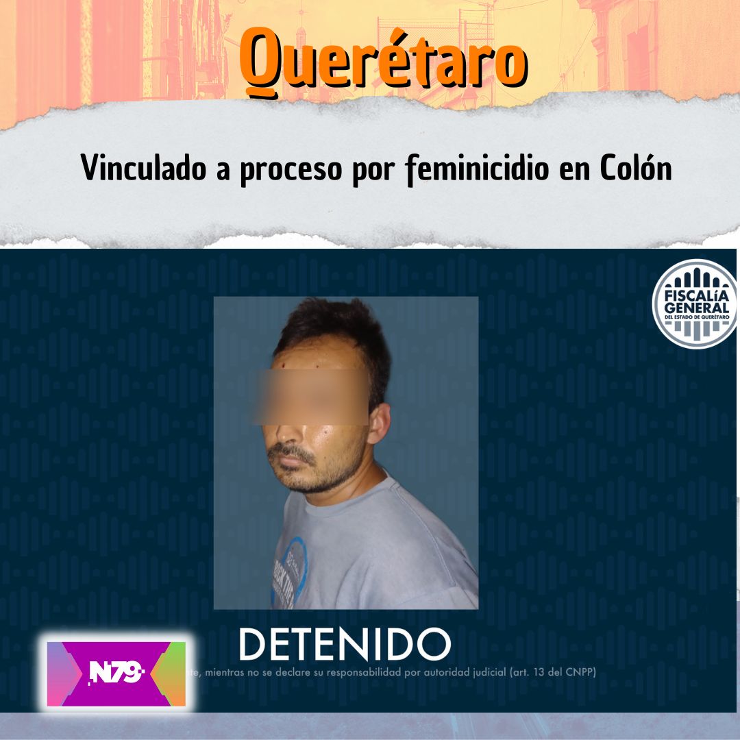 Vinculado a proceso por feminicidio en Colón
