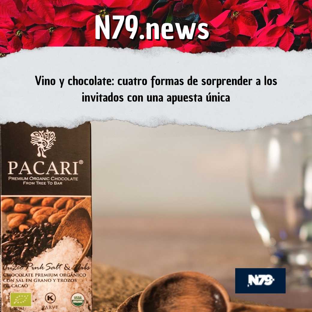 Vino y chocolate: cuatro formas de sorprender a los invitados con una apuesta única