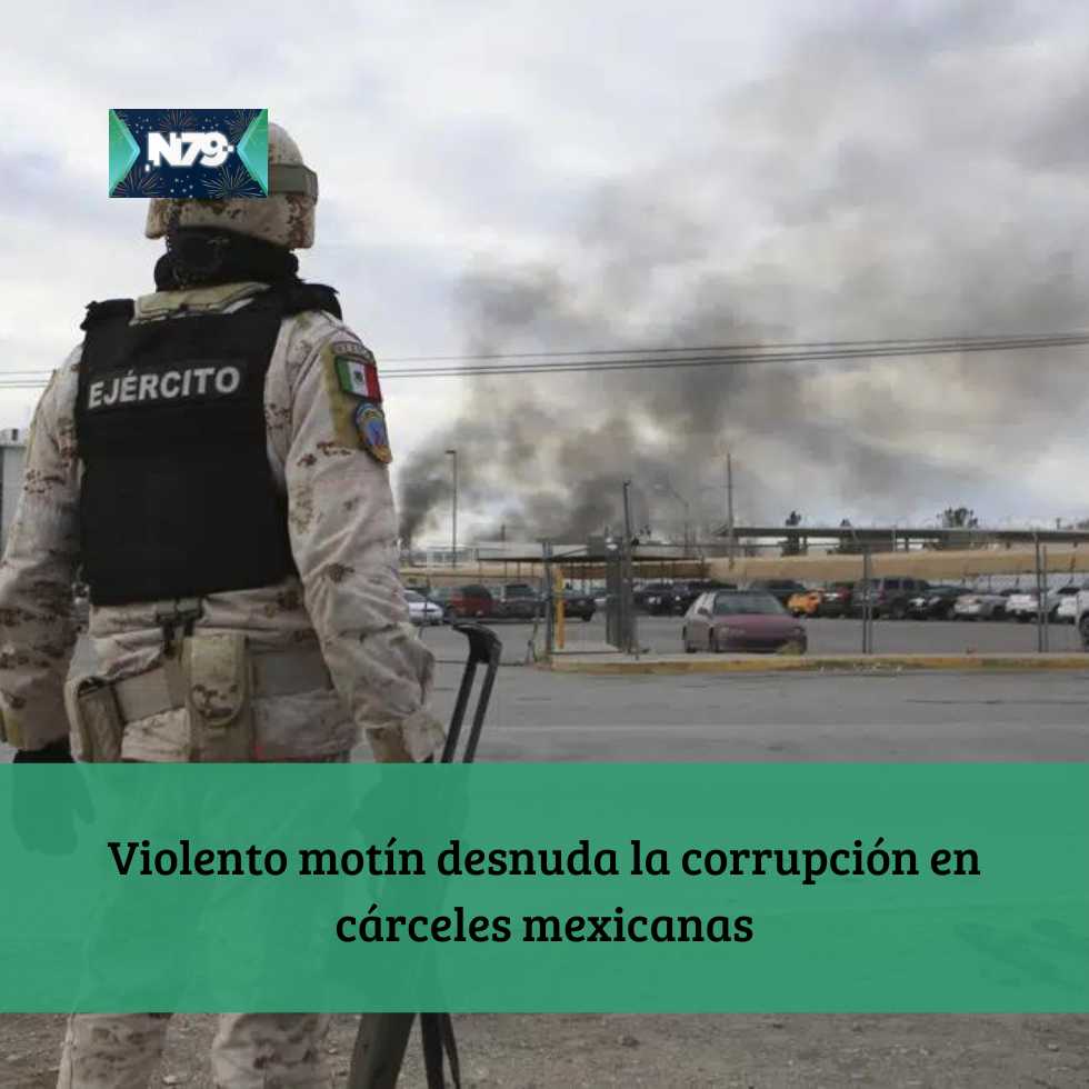 Violento motín desnuda la corrupción en cárceles mexicanas