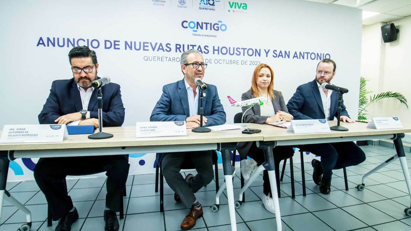 Viva Aerobus abrirá rutas directas desde Querétaro a Houston y San Antonio