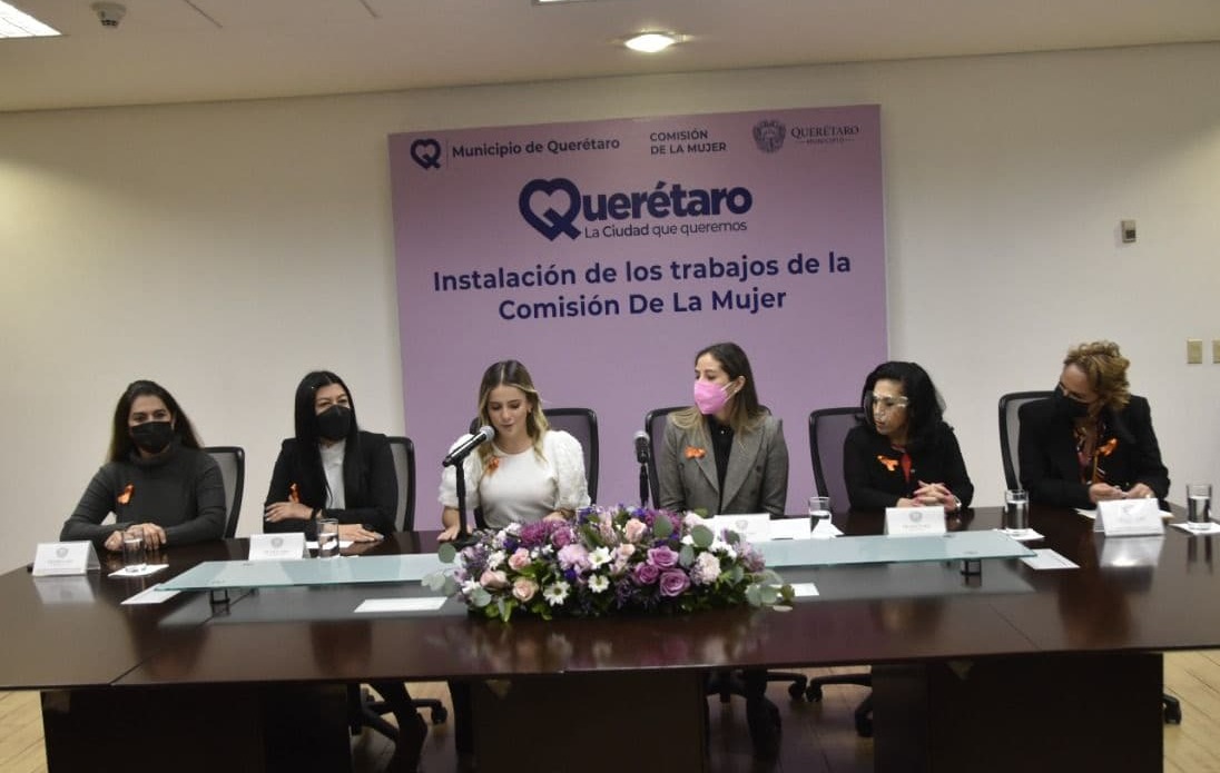 Participa DIF Municipal en la instalación de la Comisión de la Mujer del H. Ayuntamiento
