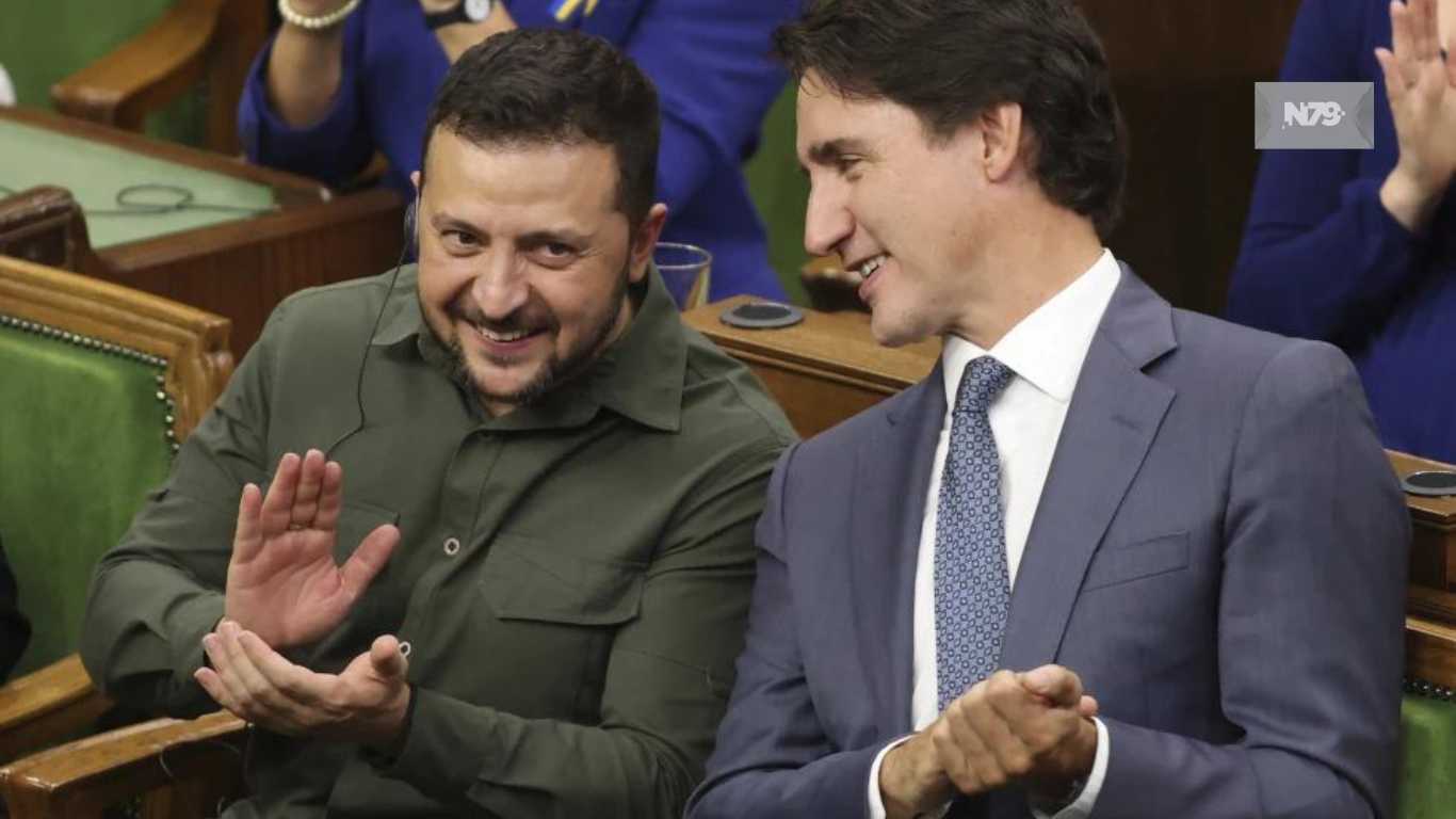 Zelenskyy habla ante el Parlamento canadiense en su campaña para apuntalar apoyo a Ucrania