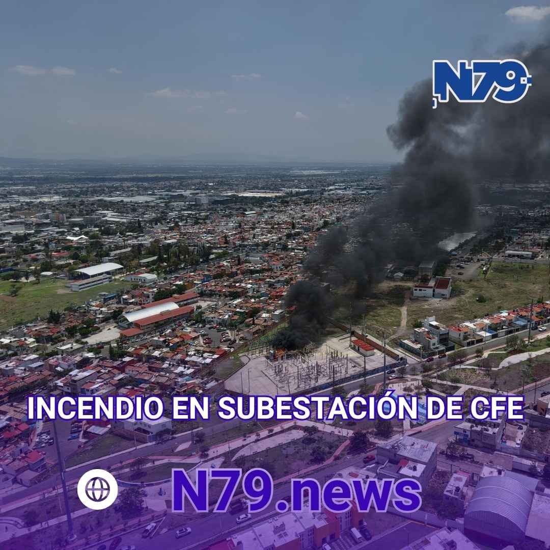 incendio infraestructura eléctrica Querétaro