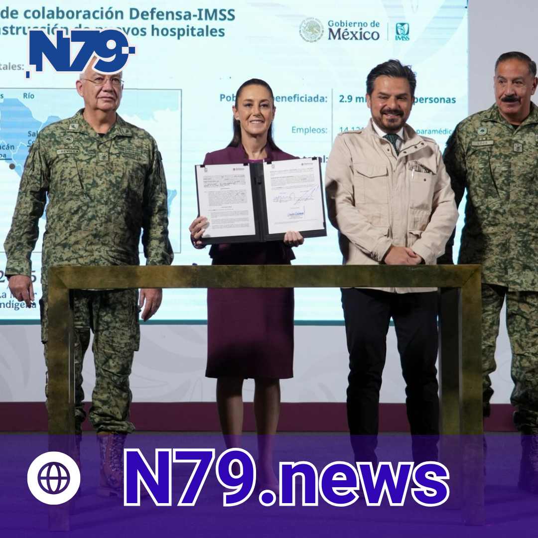 Claudia Sheinbaum anunció la construcción de siete nuevos hospitales del IMSS