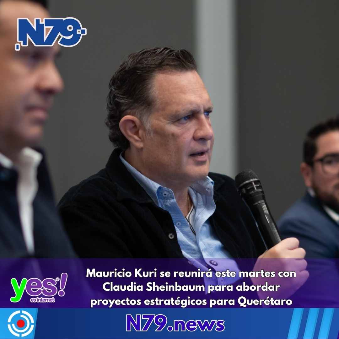Mauricio Kuri se reunirá este martes con Claudia Sheinbaum para abordar proyectos estratégicos para Querétaro