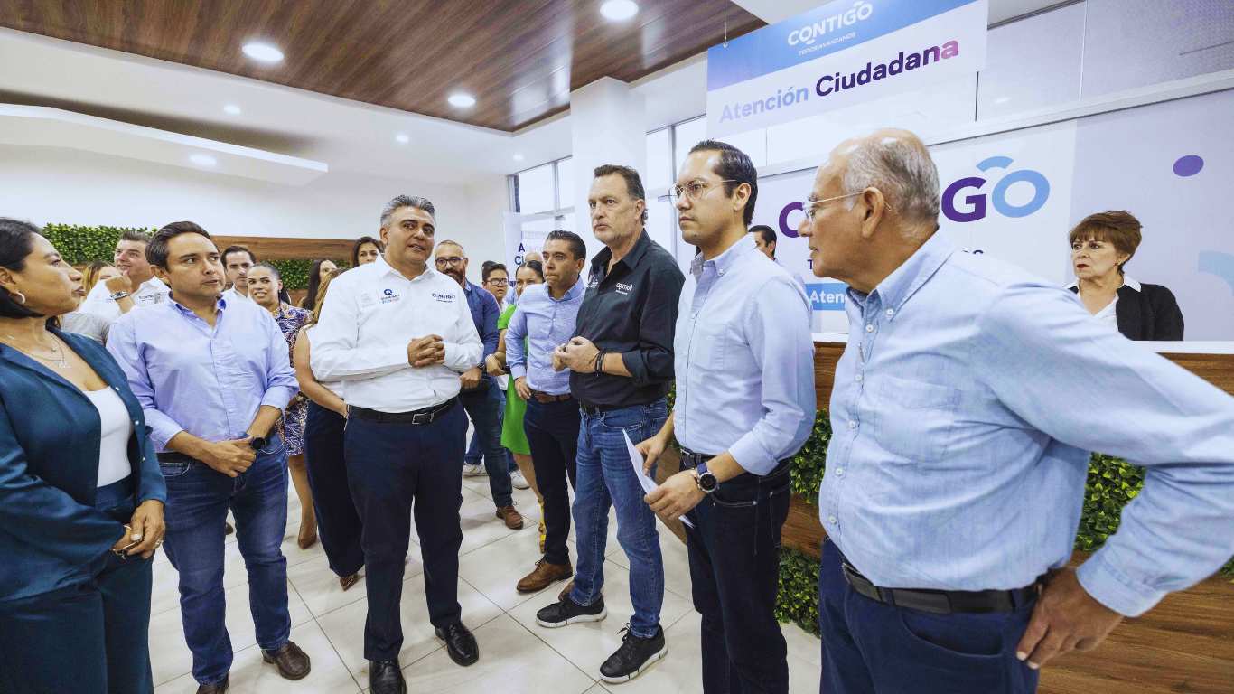 ¡Mauricio Kuri visita el Centro de Atención Ciudadana en Corregidora para escuchar tus inquietudes! 🗣️