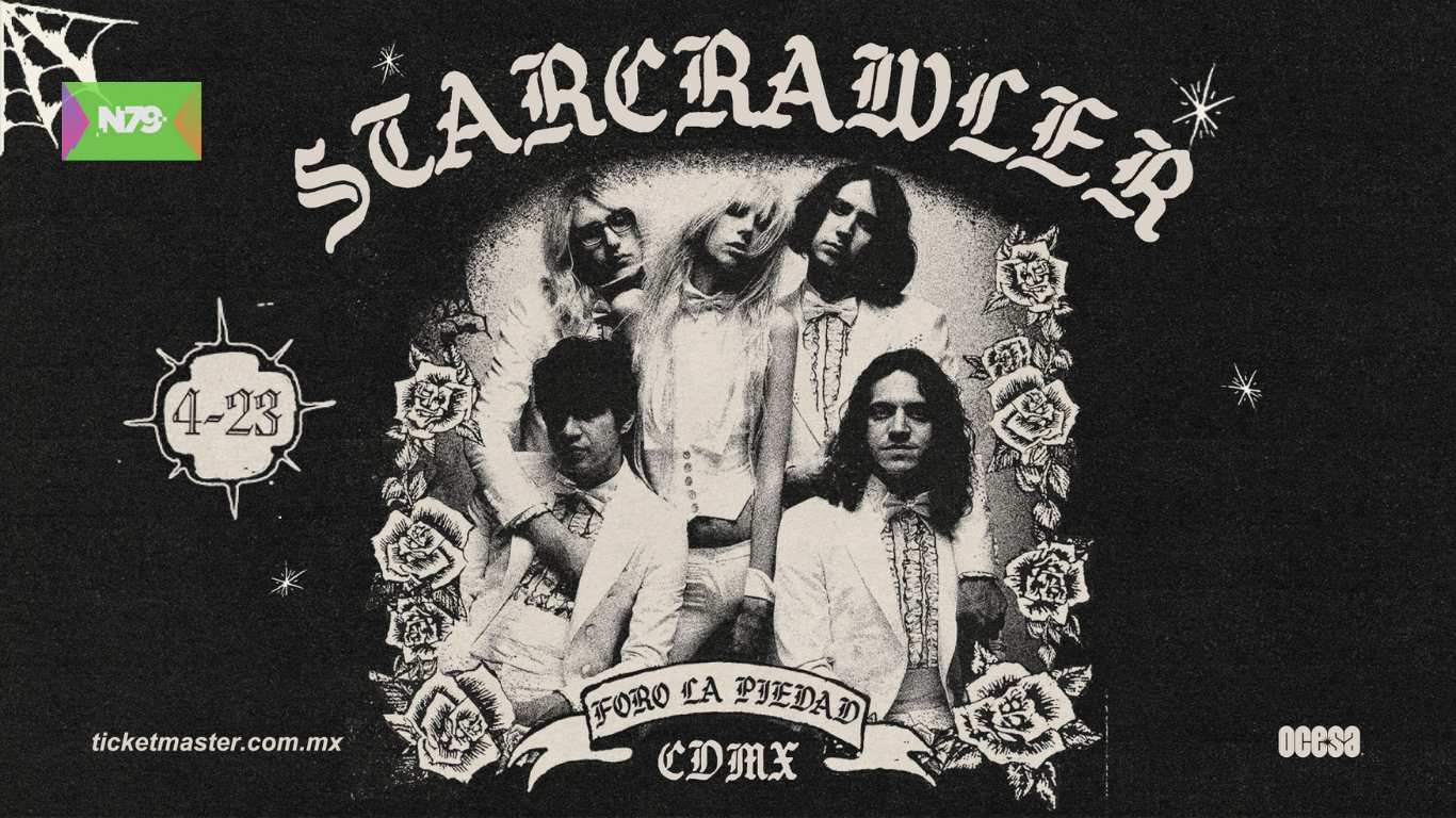 ¡Starcrawler tendrá primer concierto en México!