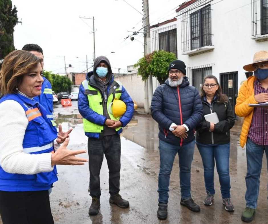 ¡Ya no más calles feas! CEI rehabilita dos colonias de Querétaro